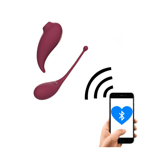 Succionador de clítoris y Huevo Vibrador Inspiration
