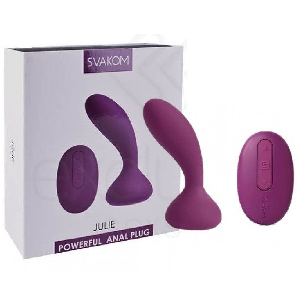 Plug anal vibrador Julie recargable