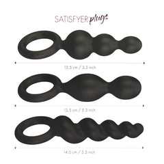 Set de 3 plugs anales Satisfyer