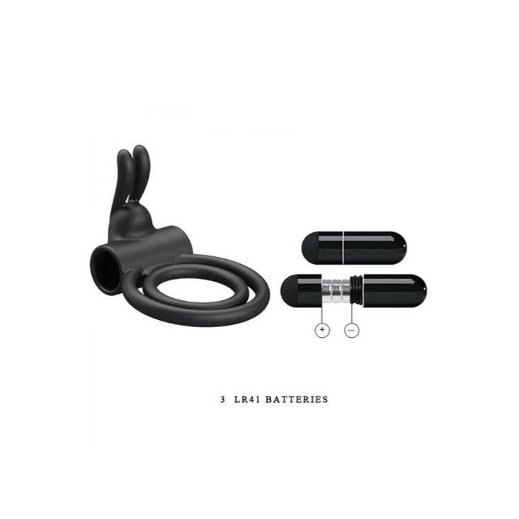 Anillo Vibrador Conejo Osmond bala y pilas