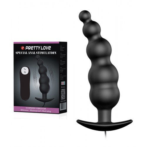 Plug Anal Vibrador con control remoto