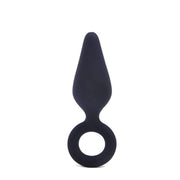 Plug anal chico con aro de agarre