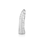 Dildo Bananin Transparente de 19 cm