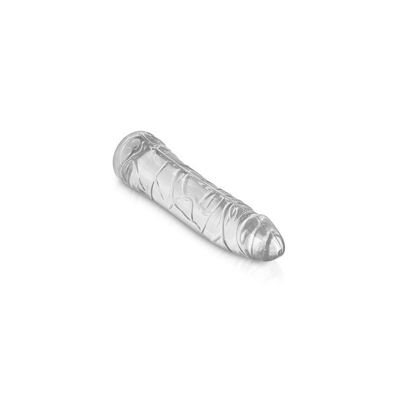 Dildo Bananin Transparente de 19 cm