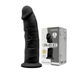 Dildo Realístico Negro Model 2 6"