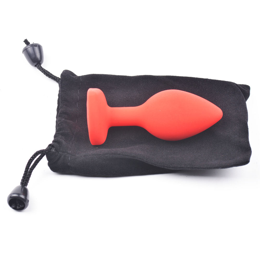 Bolsa Dilatador Joya mini de silicona rojo