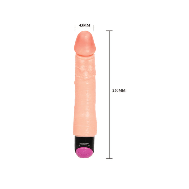 Vibrador Summer Night 25 cm dimensiones