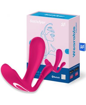 Vibrador Satisfyer Top Secret con App negro